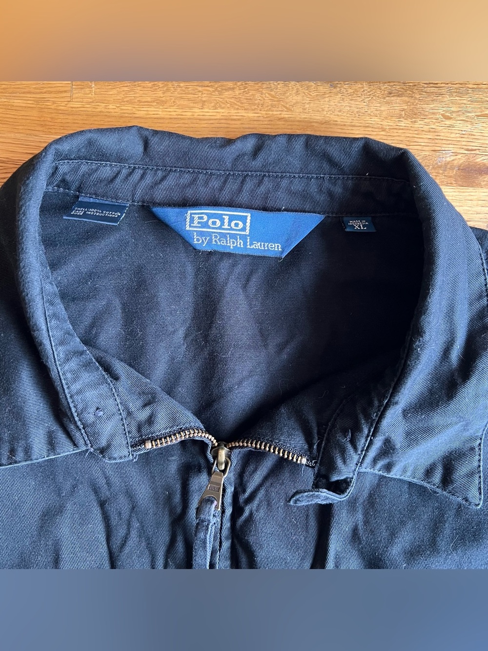 Vintage 90s Polo Ralph Lauren Black Jacket